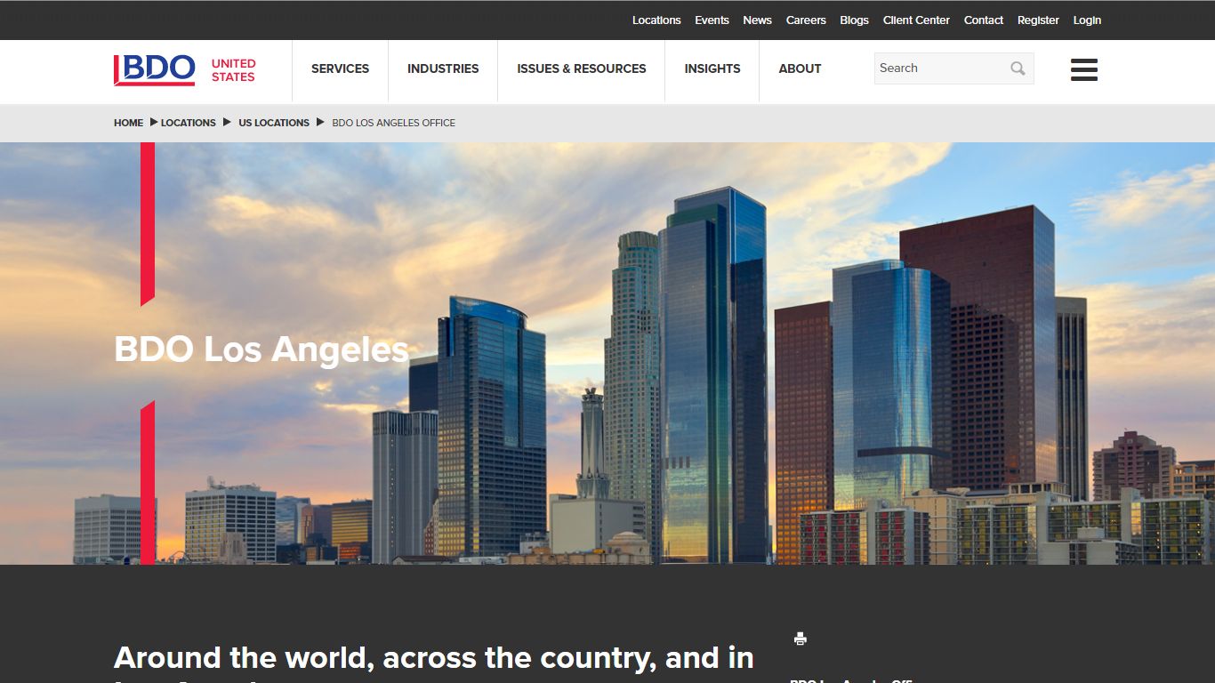 BDO Los Angeles CPA Firm | LA Accounting, Consulting & Tax Services